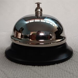 Vintage High Gloss Call Bell Chrome
